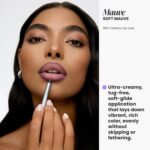 Wonderskin Lipliner Pencil - 360 Contour Lipliner, Long Lasting, Sharpenable Lip Pencil, Waterproof and Transfer-Proof Nude Lip Liner (Mauve) - Image 3