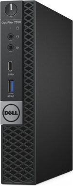 Dell Optiplex 7050 Mini PC, Computer Windows 11 Pro, Intel Core i7-6th, 8GB RAM, 256GB SSD, WiFi, 4K Supported 7050 Micro Desktop Core i7 PC (Renewed) - Image 4