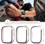 COMMUTER 3 Pack Case with Tempered Glass Screen Protector for Apple Watch SE3/SE 2/1 Series 6/5/4 40mm, Hard PC Ultra-Thin Cover for iwatch SE 3/SE 2/SE/6/5/4 40mm, Starlight/Clear/Rose Gold - Image 7