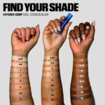 Suggest a better title and return a single title only without any other comments: Milk Makeup Hydro Grip Gel Concealer with Hyaluronic Acid – 12HR Hydrating Concealer + Complexion Stick for Buildable Coverage of Under Eyes, Dark Circles + Redness – Creamy Formula w/Dewy Finish - Image 3