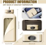 Portable Clothes Dryer for Laundry, Mini Portable Dryer Machine with Adjustable Timer Compact Laundry Dryers for Apartment, RV, Dorms, Travel - Image 6