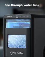 CyberChill Nugget Ice Maker Countertop 44lbs Per Day Pebble Sonic Ice Makers Machine Chewable Pellet Ice with Self-Cleaning Removable Water Tank See Through Window for Home/Kitchen/Office - Image 6