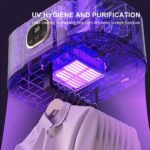 Portable Clothes Dryer - Mini Small Compact Foldable Quiet Fast-Drying Electric Machine with Adjustable Timer & UV Hygiene for Travel,RV, Home,Apartment - Image 5