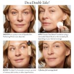 Suggest a better title and return a single title only without any other comments: LAURA GELLER NEW YORK Baked Double Take Powder Foundation - Porcelain - Buildable Medium to Full Coverage - Matte Finish - Image 7