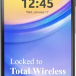 total wireless Samsung Galaxy A15 5G, 64GB Prepaid Smartphone, 6.5” FHD+ Super AMOLED Display, 50MP Triple Camera, Long Lasting Battery, Android 14 - Locked to Black