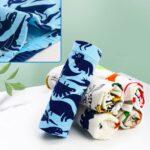 GRPSKCOS Boys Dinosaur Underwear- Pack of 5 Soft Cartoon Colorful Boxer Shorts Briefs with Fun for Kids 2-8 Years Old - Image 7