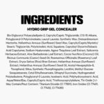 Suggest a better title and return a single title only without any other comments: Milk Makeup Hydro Grip Gel Concealer with Hyaluronic Acid – 12HR Hydrating Concealer + Complexion Stick for Buildable Coverage of Under Eyes, Dark Circles + Redness – Creamy Formula w/Dewy Finish - Image 10