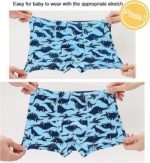 GRPSKCOS Boys Dinosaur Underwear- Pack of 5 Soft Cartoon Colorful Boxer Shorts Briefs with Fun for Kids 2-8 Years Old - Image 4