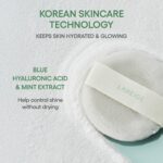 Suggest a better title and return a single title only without any other comments: LANEIGE Neo Blurring Powder: Korean Oil-Control Compact with Pore Blurring, Smoothing Finish & Travel-Friendly, No-Spill Packaging - Image 4