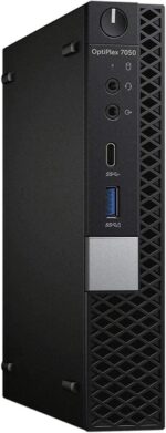 Dell Optiplex 7050 Mini PC, Computer Windows 11 Pro, Intel Core i7-6th, 8GB RAM, 256GB SSD, WiFi, 4K Supported 7050 Micro Desktop Core i7 PC (Renewed) - Image 3
