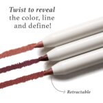 Julep With a Trace Retractable Creamy Long-Lasting Lip Liner, Sweet Truffle - Image 7