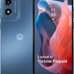 Verizon Prepaid Motorola moto g Play 2024, 64GB, Sapphire Blue - Prepaid Smartphone, 6.5" 90Hz HD+ Display, 50MP Camera System, Long-Lasting 5000mAh Battery - Locked - NOT COMPATIBLE WITH VZ POST PAID