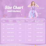 Suggest a better title and return a single title only without any other comments: Tutu Dress for Girls Sparkly Sequin Tulle Princess Birthday Party Dress for Toddler Girls Prom Sneaker Ball Gown - Image 6