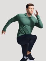 PINSPARK Lightweight Pullover Hoodies for Men Long Sleeve Hoodie for Golf Gym Workout Athletic Sweatshirt - Image 4