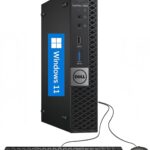 Dell Optiplex 7050 Mini PC, Computer Windows 11 Pro, Intel Core i7-6th, 8GB RAM, 256GB SSD, WiFi, 4K Supported 7050 Micro Desktop Core i7 PC (Renewed)