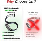 6 Pack Nylon Sport Loop Band Compatible with Apple Watch Band 38mm 40mm 41mm 42mm 44mm 45mm 46mm 49mm Women Men, Soft Adjustable Braided Replacement Straps for iWatch Series 11 10 9 8 7 6 5 4 3 2 1 SE Ultra - Image 5