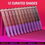 LANGMANNI 8Pcs 2-in-1 Velvet Matte Lipstick Set | All-in-One Lip Liner & Full-Size Lipstick in Unique Teardrop Shape,Gift For Women Makeup Set - Image 8