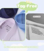 Suggest a better title and return a single title only without any other comments: BAMBOO COOL Girls Underwear Breathable Moisture-Wicking 6-14Y Panties Lightweight Soft Sensory Friendly Briefs 6 Pack - Image 6