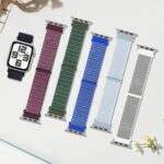 6 Pack Nylon Sport Loop Band Compatible with Apple Watch Band 38mm 40mm 41mm 42mm 44mm 45mm 46mm 49mm Women Men, Soft Adjustable Braided Replacement Straps for iWatch Series 11 10 9 8 7 6 5 4 3 2 1 SE Ultra - Image 2