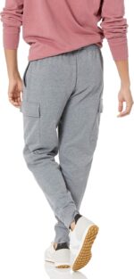 Amazon Essentials Men's Cargo Fleece Jogger Sweatpant with Relaxed Fit - Image 2