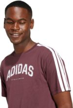 Adidas Mens Codes Collegiate Linear Graphic T-Shirt - Image 6