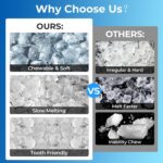 Antarctic Star Nugget Ice Maker Countertop - 44LB/Day, Self-Cleaning Portable Ice Machine with LED Display, 10-15 Minute Fast Ice Making for Home/Office/Bar - Image 6