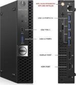 Dell Optiplex 7050 Mini PC, Computer Windows 11 Pro, Intel Core i7-6th, 8GB RAM, 256GB SSD, WiFi, 4K Supported 7050 Micro Desktop Core i7 PC (Renewed) - Image 7