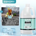 EUHOMY Max 33 Uses Ice Machine Cleaner Descaler (1 Gallon / 3.75L), 128 Fl OZ Ice Maker Cleaner, Ideal Universal Descaling Solution for All Brands Ice Maker, Single Use Coffee and Espresso Machines - Image 4