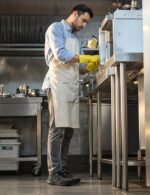 Bruno Marc Men's Non Slip Work Shoes Walking Zapatos Trabajo Black & Lightweight Sneakers Food Service Chef Kitchen Restaurant - Image 3