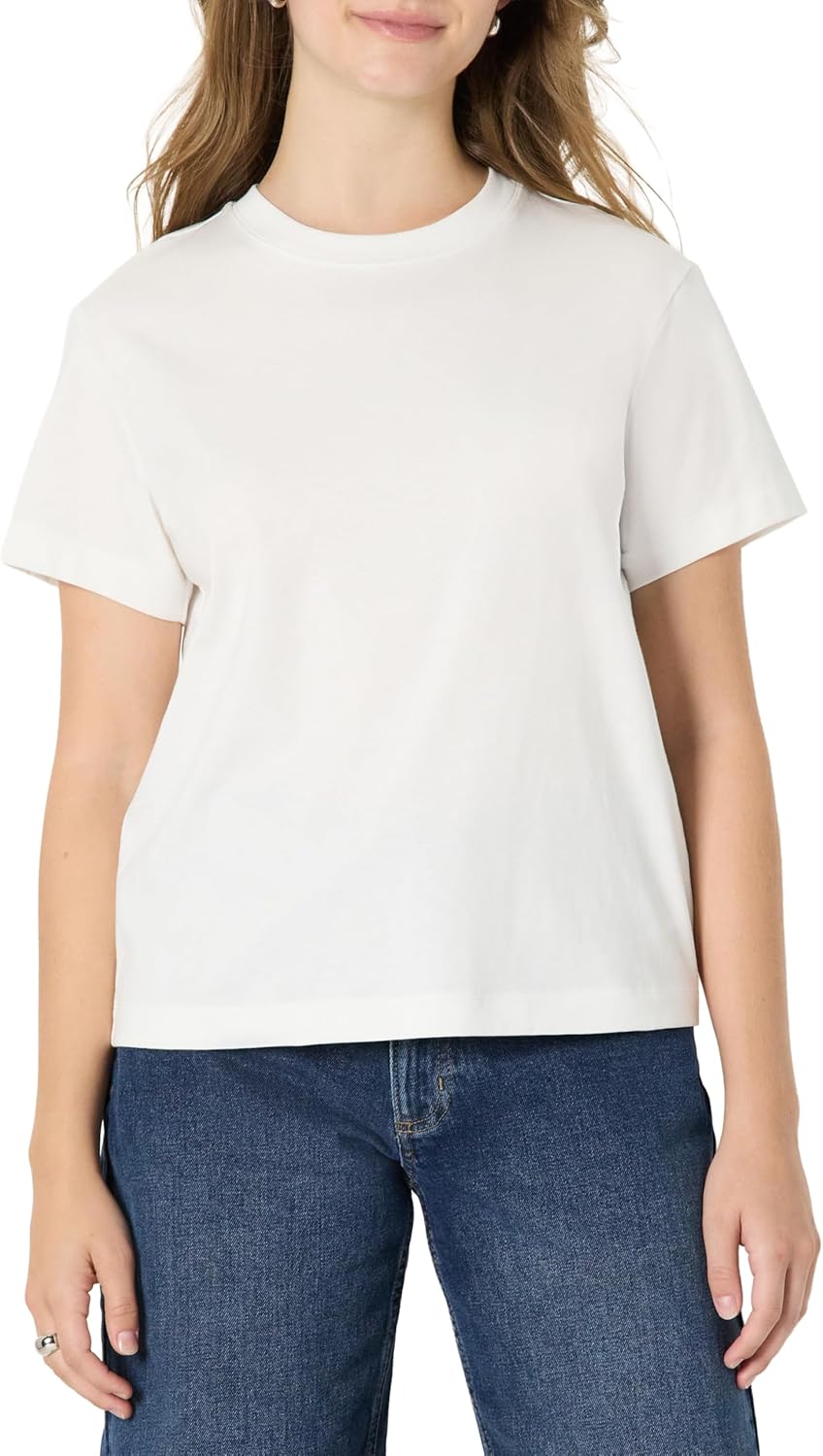 Amazon Essentials (Demi's Pick) Women's Relaxed-Fit Cotton Crewneck T-Shirt Amazon Essentials (Demi's Pick) Women's Relaxed-Fit Cotton Crewneck T-Shirt