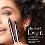 Julep Eyeshadow 101 Cream-to-Powder Waterproof Shadow Stick – Putty Matte – Long-Lasting, Crease-Proof, Neutral & Soft Matte Eyeshadow with Built-in Smudger - Image 4