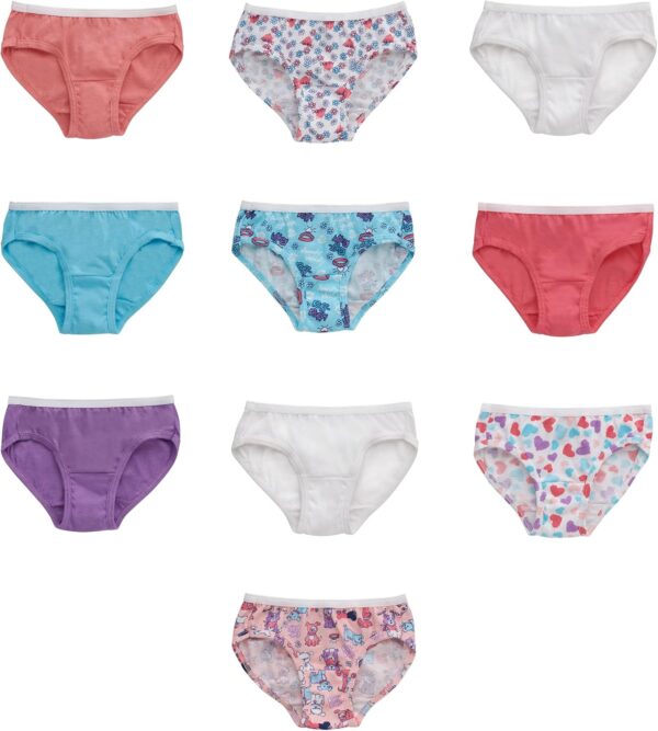 Suggest a better title and return a single title only without any other comments: Hanes Girls' Hanes Girls' 20-pack Tagless Cotton Brief Panties