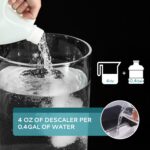 EUHOMY Max 33 Uses Ice Machine Cleaner Descaler (1 Gallon / 3.75L), 128 Fl OZ Ice Maker Cleaner, Ideal Universal Descaling Solution for All Brands Ice Maker, Single Use Coffee and Espresso Machines - Image 6