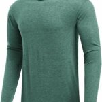 PINSPARK Lightweight Pullover Hoodies for Men Long Sleeve Hoodie for Golf Gym Workout Athletic Sweatshirt