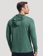 PINSPARK Lightweight Pullover Hoodies for Men Long Sleeve Hoodie for Golf Gym Workout Athletic Sweatshirt - Image 2
