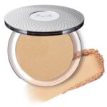 Suggest a better title and return a single title only without any other comments: PÜR MINERALS 4-in-1 Pressed Mineral Makeup Powder Foundation with SPF 15 - Concealer & Finishing Compact Pressed Powder for Face - Buildable Medium to Full Coverage Foundation Powder
