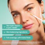 Suggest a better title and return a single title only without any other comments: Almay Clear Complexion Concealer, Cruelty-Free Makeup for Acne-Prone Skin, Non-Comedogenic, Vegan, Hypoallergenic, 050, 0.3 fl oz - Image 3