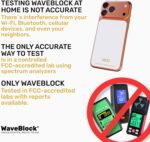 WAVEBLOCK EMF Blocker for Cell Phone - Made for iPhone 17 Pro Max - The Only Patented, Real Scientifically Backed, Lab-Tested 5G-Shield Sticker to Protect You & Your Loved Ones - USA Made White - Image 7