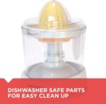 BLACK+DECKER 32oz Electric Citrus Juicer, CJ625, Pressure Activated, Adjustable Pulp Control, Dishwasher-Safe - Image 5