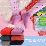 ANTSANG Kids Merino Wool Hiking Socks for Toddlers Boys Girls Warm Thick Thermal Crew Boot Heavy Cozy Gift Socks 6 Pairs - Image 5