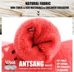 ANTSANG Kids Merino Wool Hiking Socks for Toddlers Boys Girls Warm Thick Thermal Crew Boot Heavy Cozy Gift Socks 6 Pairs - Image 2