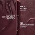 L'Oreal Paris Makeup Le Shadow Stick Eyeshadow, Blendable, Smudge-Resistant, Smokey Cream Eyeshadow, 125 Starry Bordeaux - Image 2